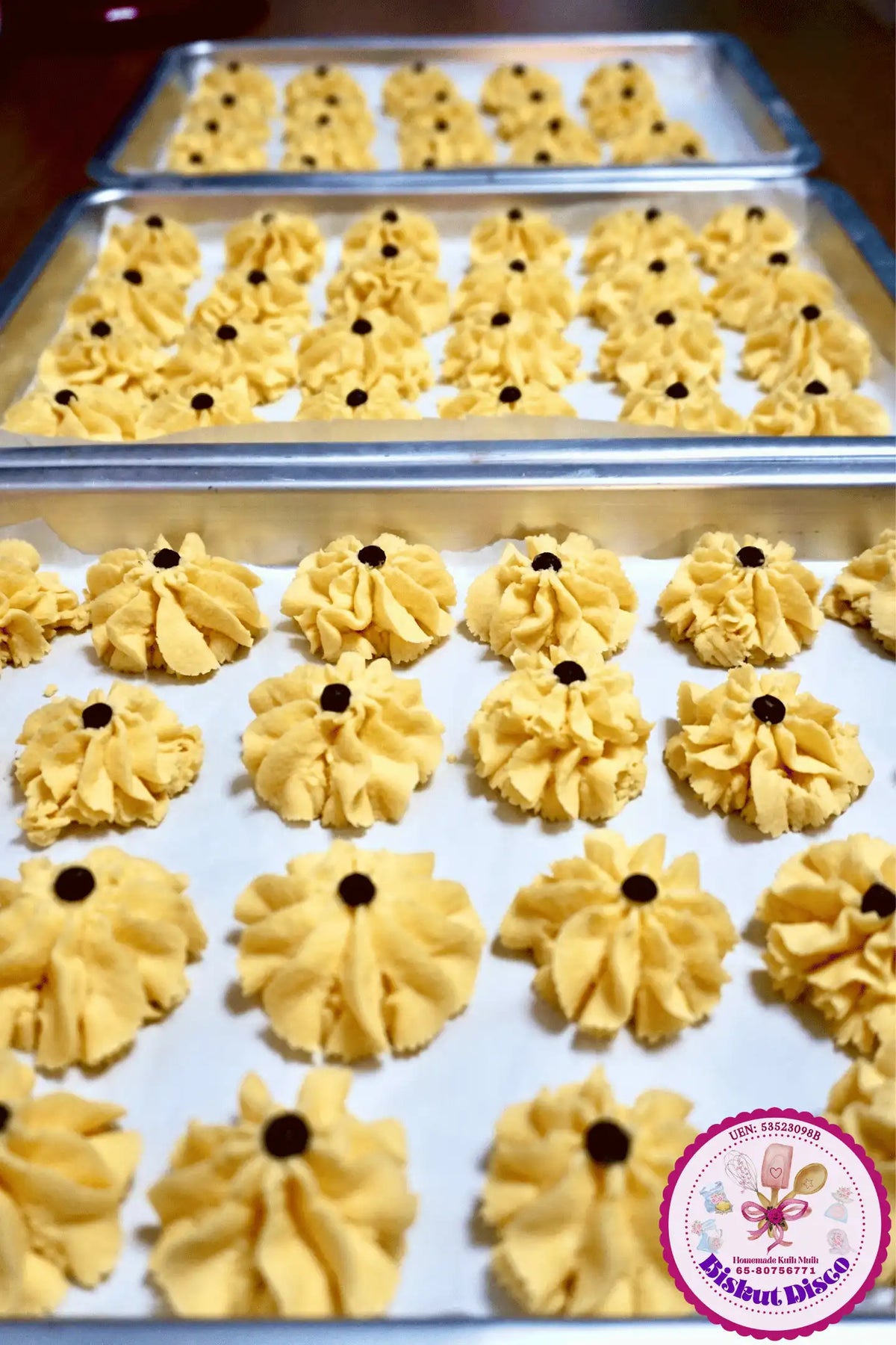 Semperit Sayangku / Traditional Malay Custard Butter Cookies (Pre-order)