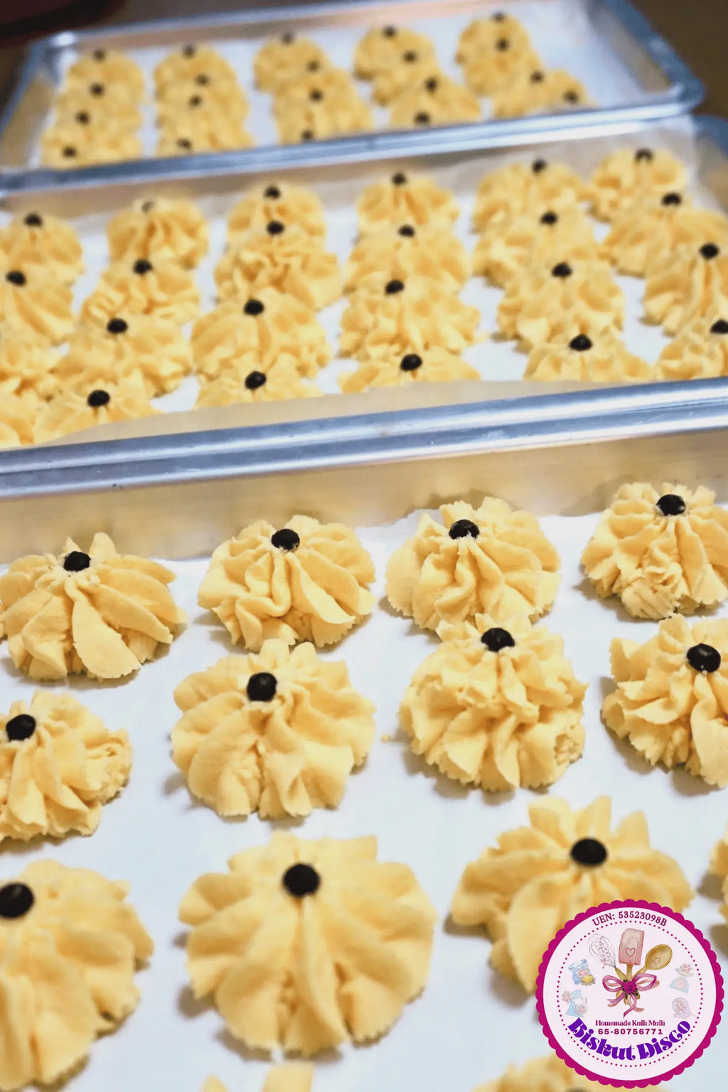 Semperit Sayangku / Traditional Malay Custard Butter Cookies (Pre-order)