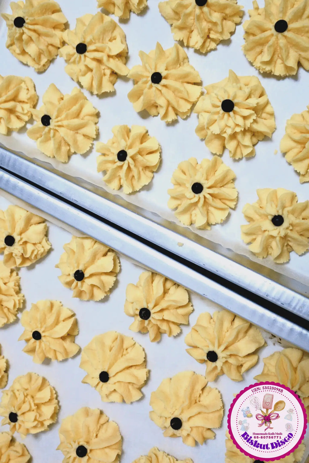 Semperit Sayangku / Traditional Malay Custard Butter Cookies (Pre-order)