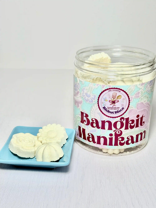 Bangkit Manikam (Traditional Malay Style Tapioca Cookies Enriched With Coconut Cream) Pre-Order