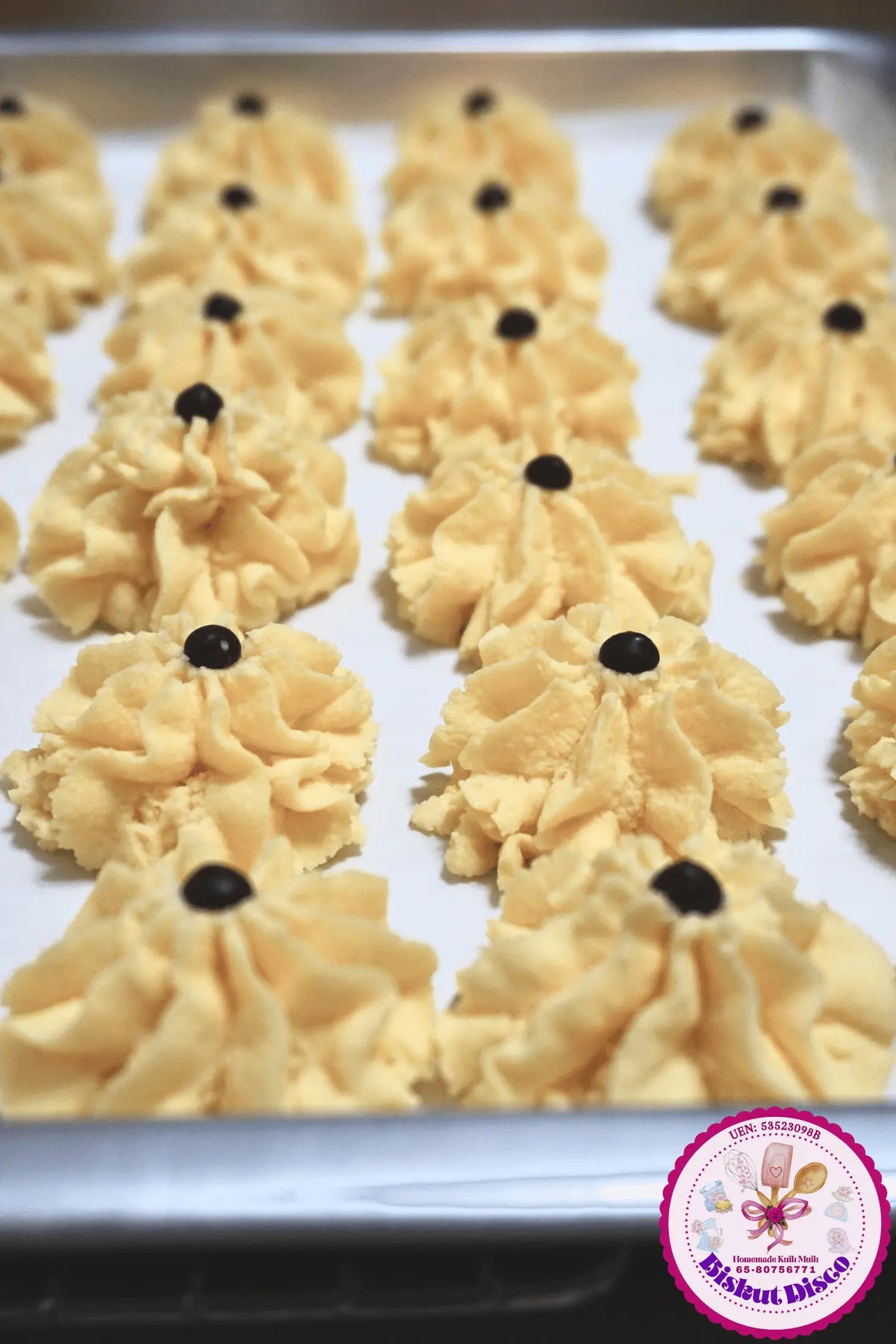 Semperit Sayangku / Traditional Malay Custard Butter Cookies (Pre-order)